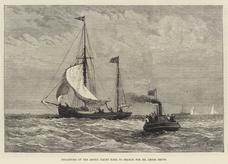 Arctic Yacht Kara lähtee etsimään herra Leigh Smithiä tekijältä Walter William May
