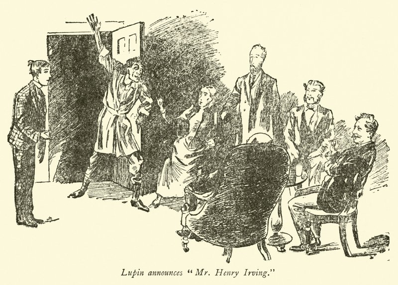 Lupin ilmoittaa herra Henry Irvingin tekijältä Weedon Grossmith