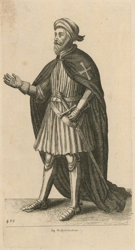 Eq Hospitaliarius tekijältä Wenceslaus Hollar