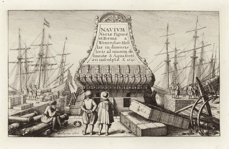 Navium Variae Figurae et Formae (Navium Variae Figurae et Formae) tekijältä Wenceslaus Hollar