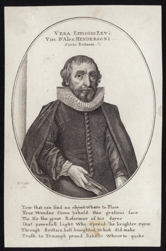 Pastori Alexander Henderson tekijältä Wenceslaus Hollar