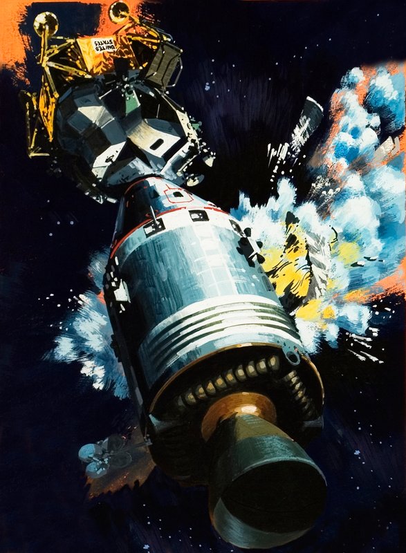 Apollo 13 tekijältä Wilf (20th century) Hardy
