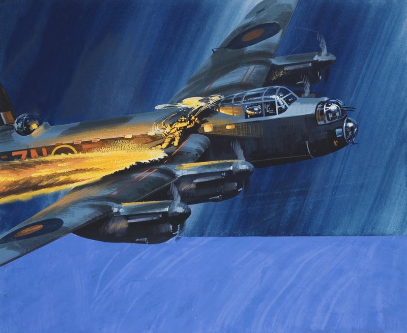 Palava lentokone tekijältä Wilf (20th century) Hardy