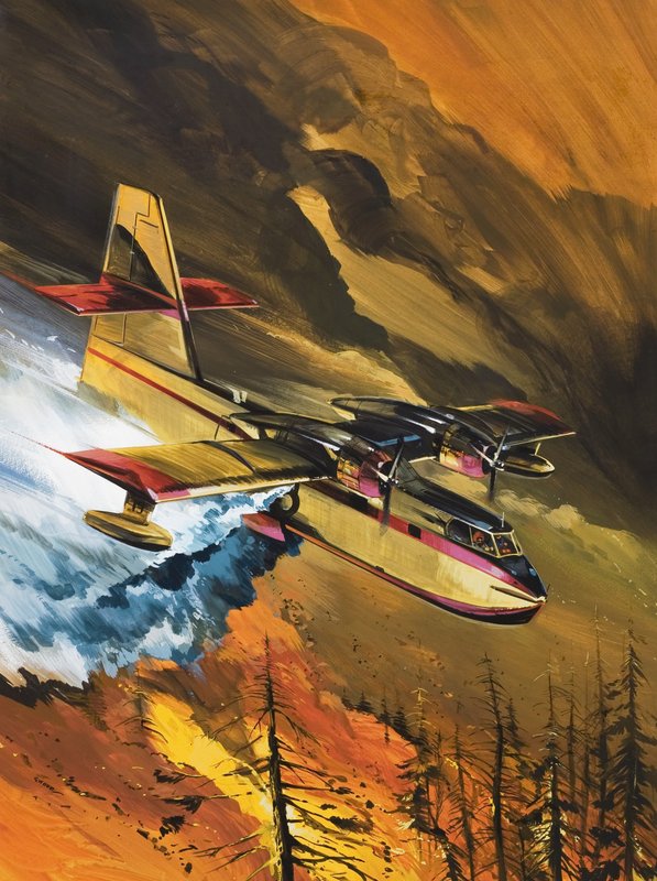 Lentävät palomiehet tekijältä Wilf (20th century) Hardy