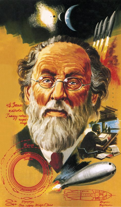 Ihmiset ja koneet: Rakettimies: Konstantin Tsiolkovski tekijältä Wilf (20th century) Hardy