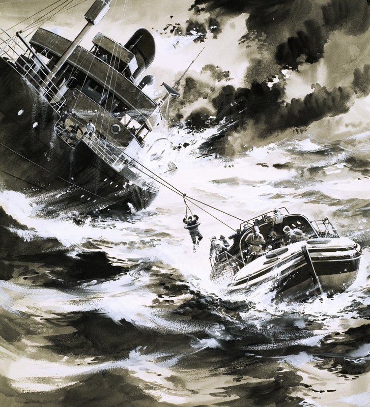 Meripelastus tekijältä Wilf (20th century) Hardy