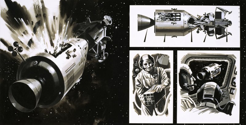 Apollo 13 -operaatio tekijältä Wilf (20th century) Hardy