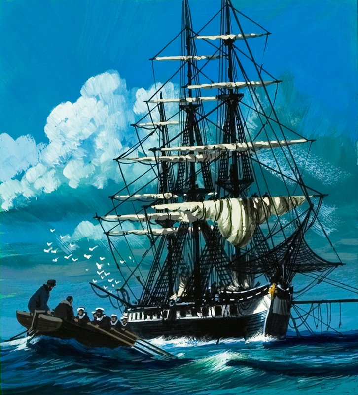 Challengerin retkikunta 1870-luvulla tekijältä Wilf (20th century) Hardy