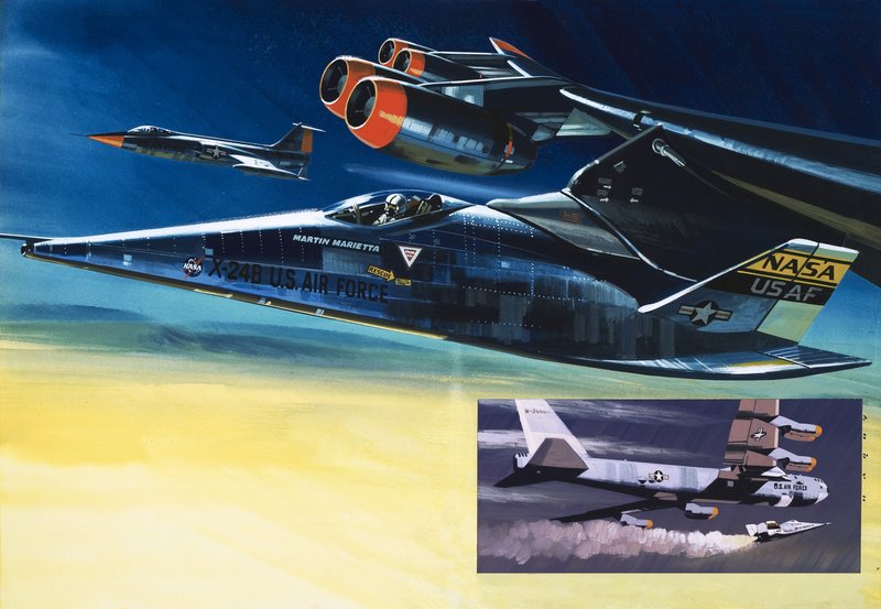 Martin Marietta X-24B-sukkula tekijältä Wilf (20th century) Hardy