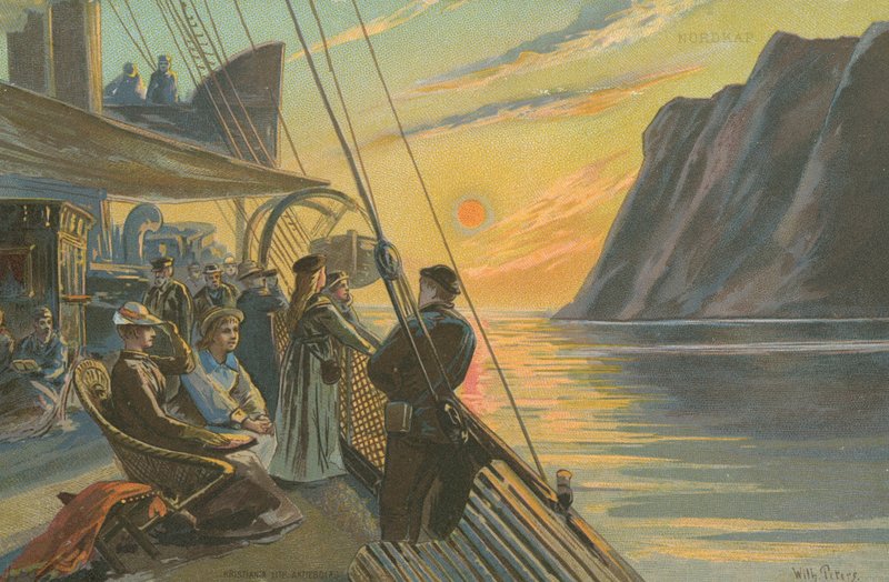 North Cape (chromolitho) tekijältä Wilhelm Peters