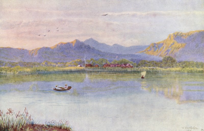 Lakeside, Constantiaan päin katsottuna (värilitro). tekijältä Wilhelm Westhofen