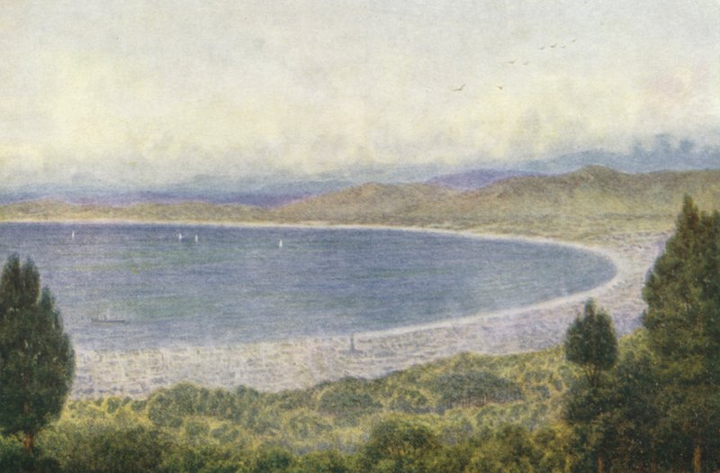 Pöytälahti Kloof Nekistä (värilitografia). tekijältä Wilhelm Westhofen