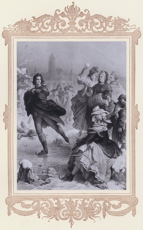 Goethe Frankfurtissa (litho) tekijältä Wilhelm von (after) Kaulbach