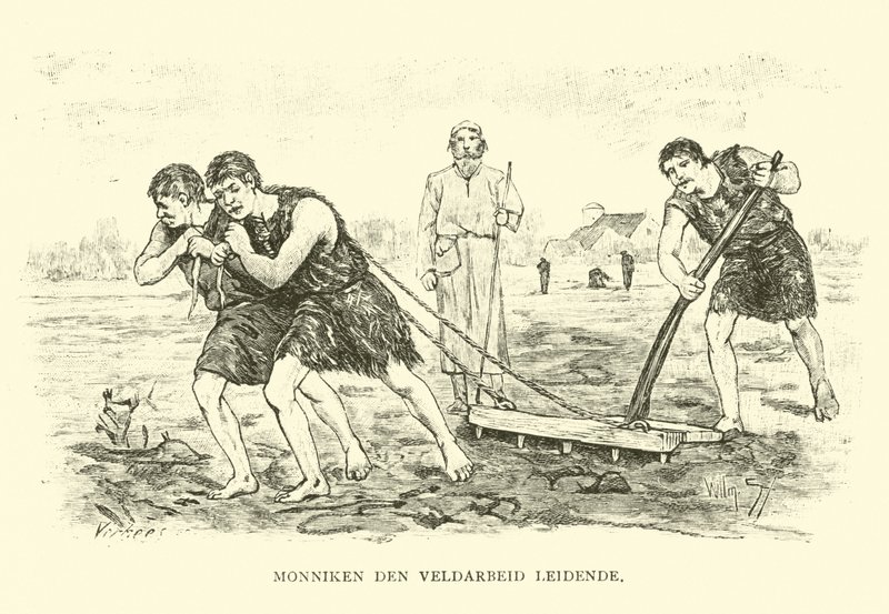 Munkit johtavat peltotöitä tekijältä Willem II Steelink