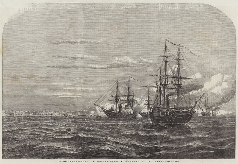 Odessan pommitus tekijältä William Adolphus Knell