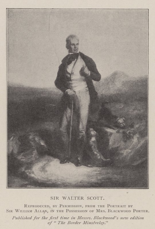 Sir Walter Scott tekijältä William Allan