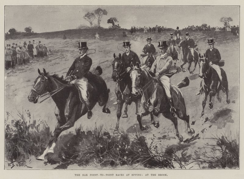Bar Point-to-Point -kilpailut Eppingissä, Brookissa tekijältä William Barnes Wollen
