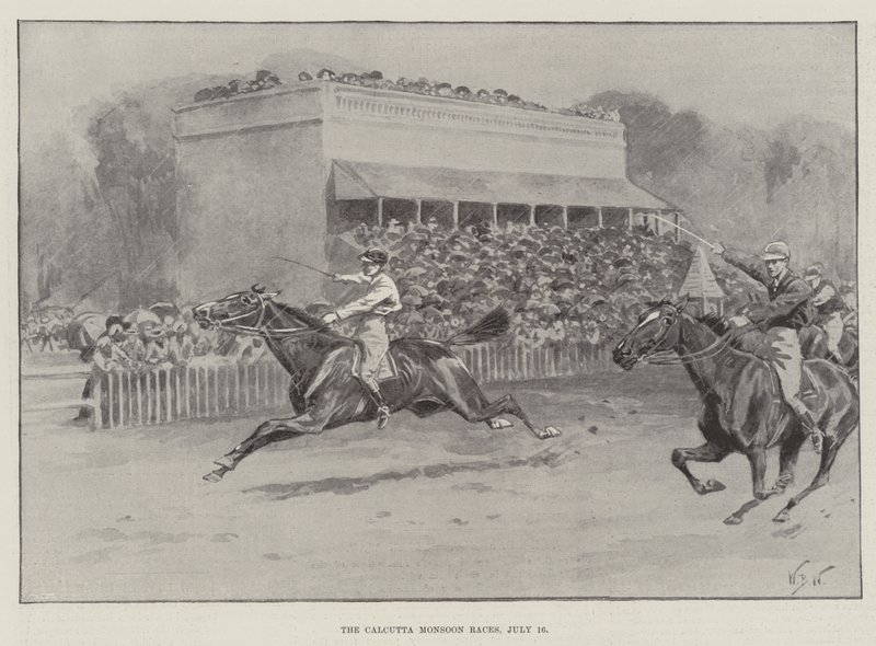 Calcutta Monsoon Races, 16. heinäkuuta tekijältä William Barnes Wollen