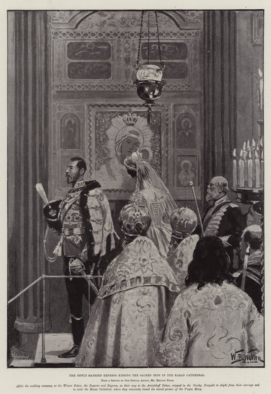 Venäjän keisarin Nikolai II:n häät tekijältä William Barnes Wollen