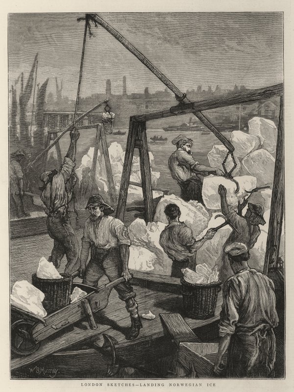 London Sketches, Landing Norwegian Ice tekijältä William Bazett Murray