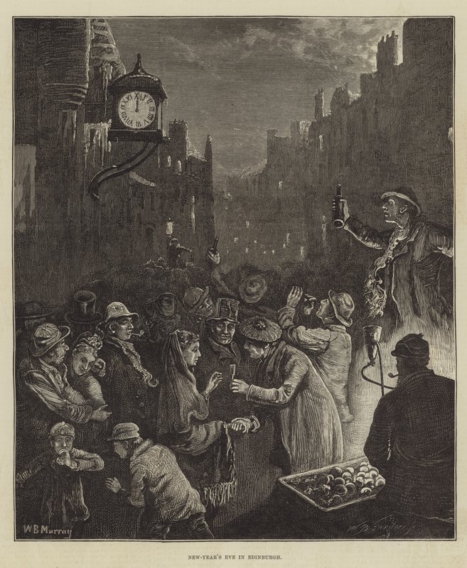 Uudenvuodenaatto Edinburghissa tekijältä William Bazett Murray