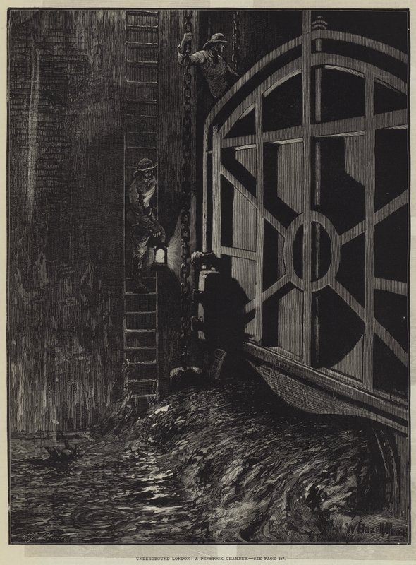 Underground London, Penstock Chamber tekijältä William Bazett Murray