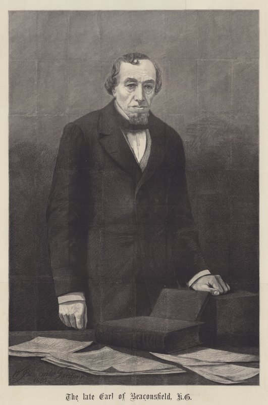 Earl of Beaconsfield, KG tekijältä William Biscombe Gardner