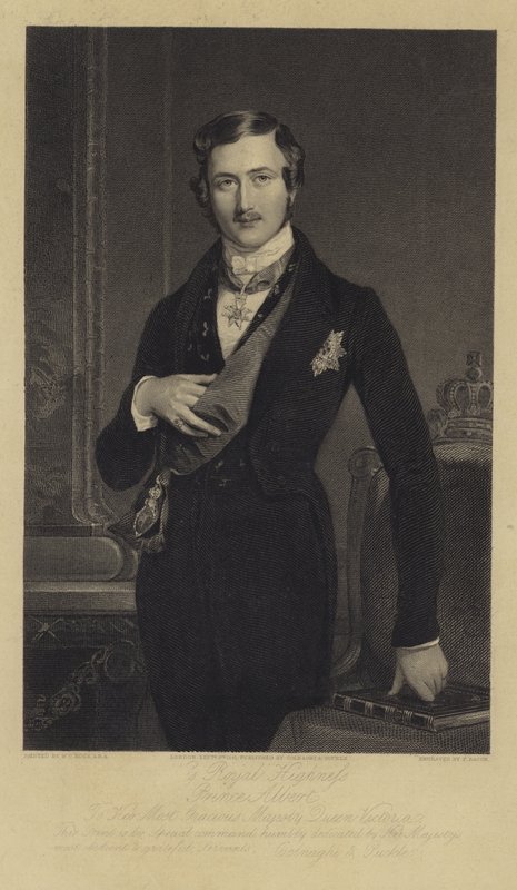 Albertin, prinssipuolison muotokuva tekijältä William Charles Ross