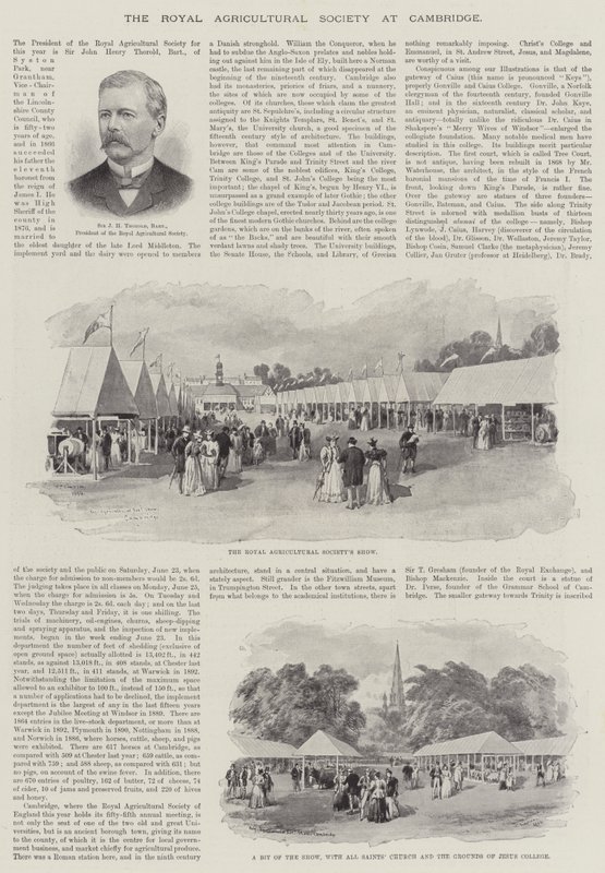 Cambridgen Royal Agricultural Society tekijältä William Crimea Simpson