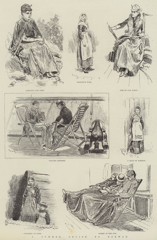 Kesäristeily Norjaan tekijältä William Douglas Almond