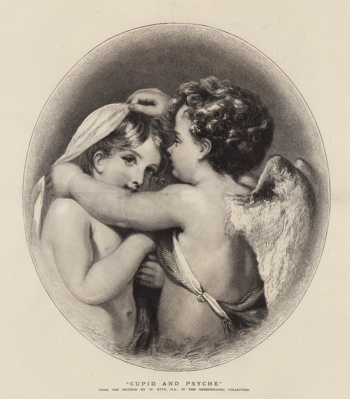 Cupid ja Psyche tekijältä William Etty