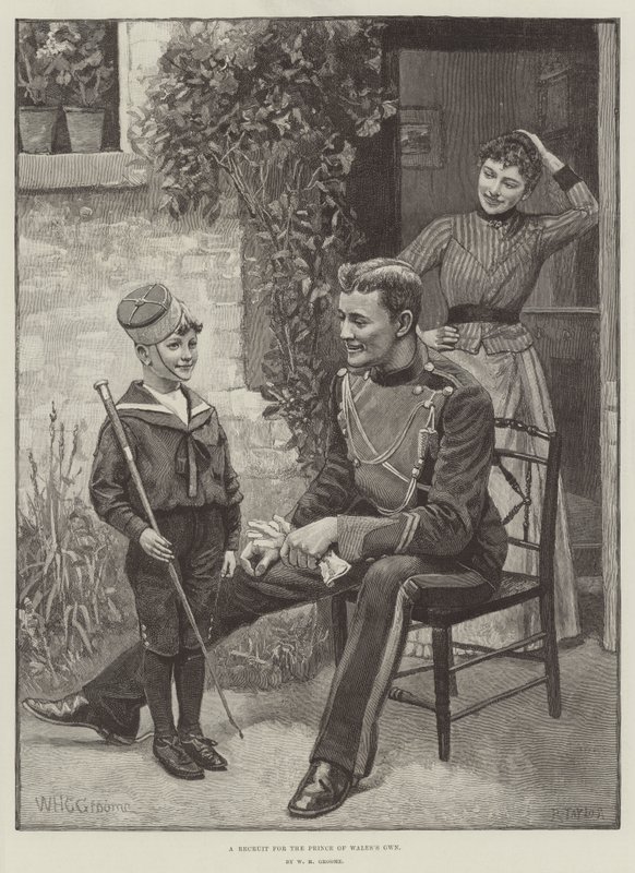 Rekrytoitu Walesin prinssin omaan tekijältä William Henry Charles Groome
