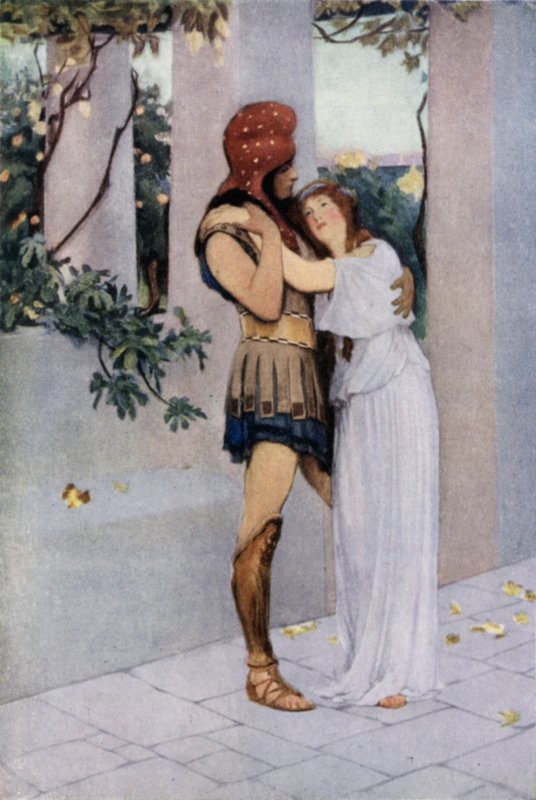 Troilus ja Cressida tekijältä after William Henry Margetson