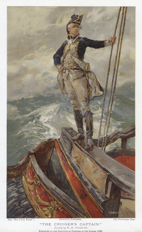 Risteilijöiden kapteeni tekijältä William Heysham after Overend