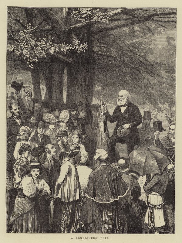 Ulkomaalaisten juhla tekijältä William III Bromley
