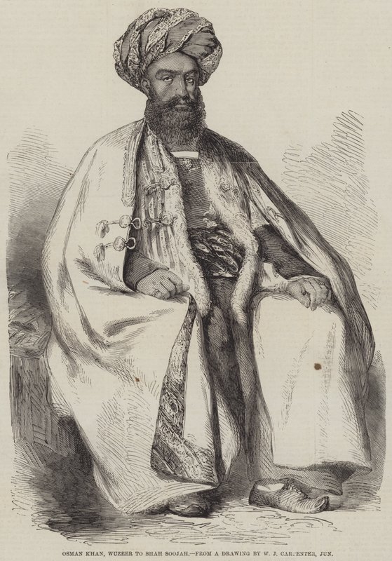 Osman Khan, Wuzeer Shah Soojahille tekijältä William Carpenter
