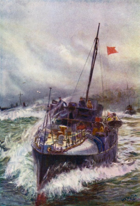 Varhaiset "27 Knot" -hävittäjät tekijältä William Lionel Wyllie