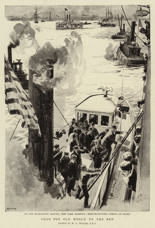 Vanhasta maailmasta uuteen tekijältä William Lionel Wyllie