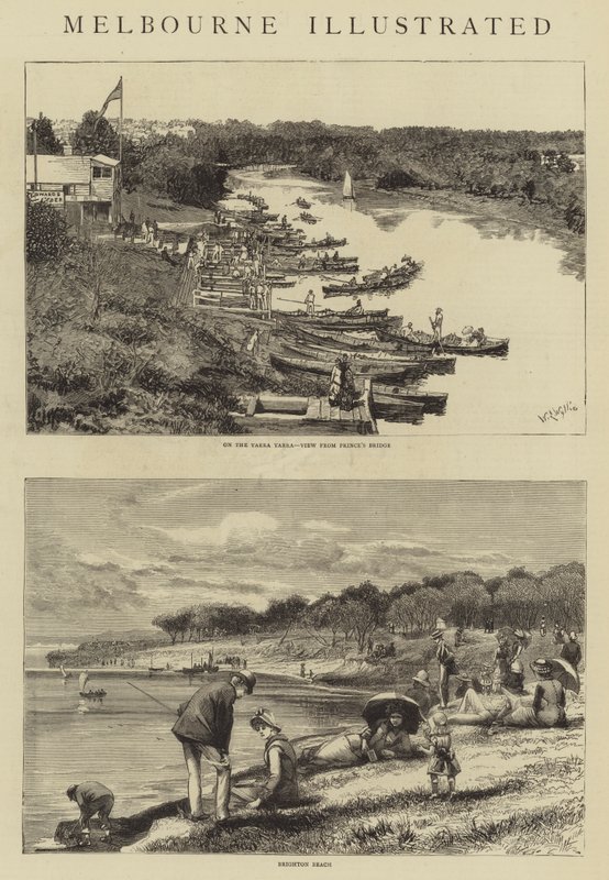 Melbourne Illustrated tekijältä William Lionel Wyllie