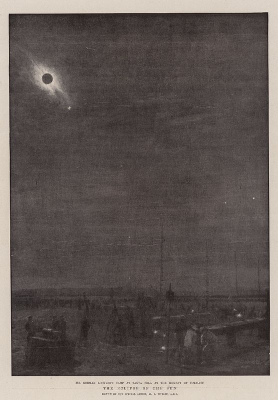 Auringonpimennys tekijältä William Lionel Wyllie