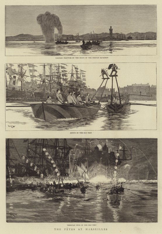Juhlat Marseillessa tekijältä William Lionel Wyllie