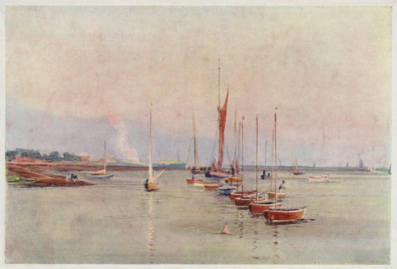 Kittiwakes kiinnityspaikoillaan tekijältä William Lionel Wyllie