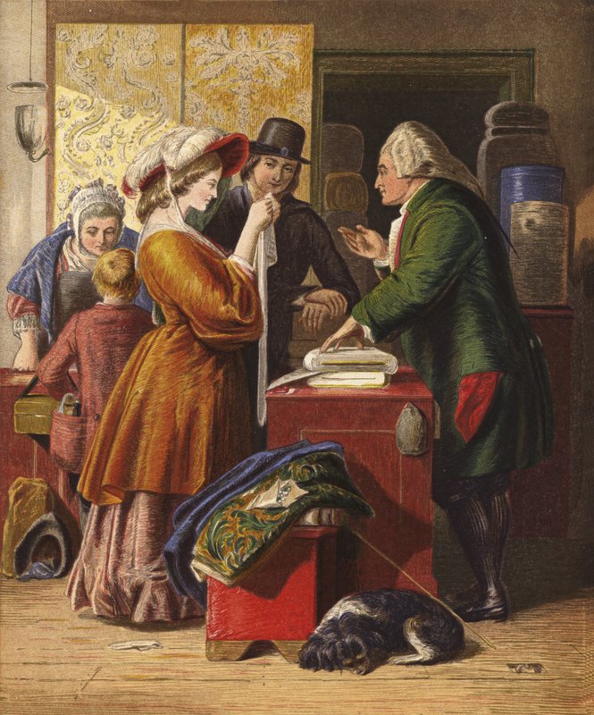 Hääpuvun valinta tekijältä William Mulready