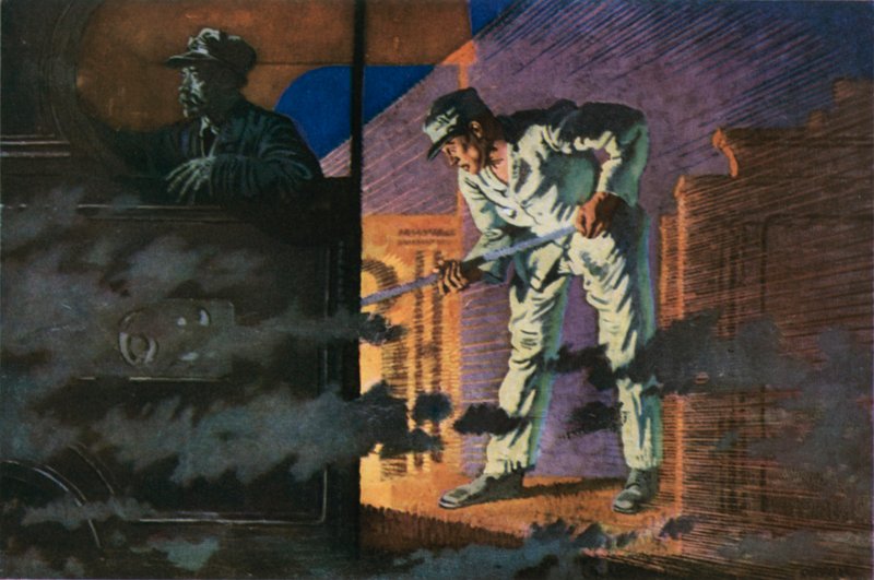 Yöposti, konemies tekijältä William Orpen