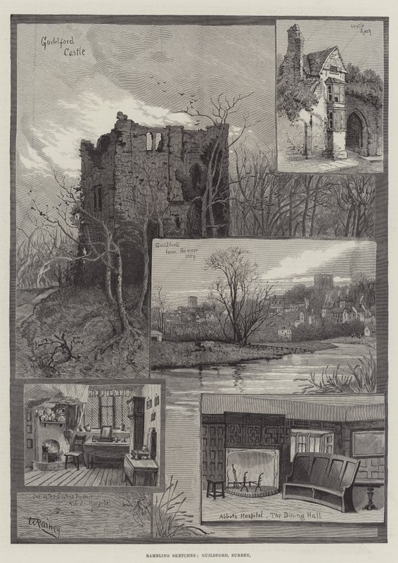 Rambling Sketches, Guildford, Surrey tekijältä William Rainey