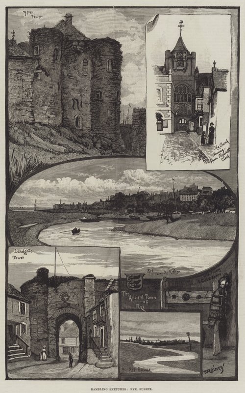 Rambling Sketches, Rye, Sussex tekijältä William Rainey