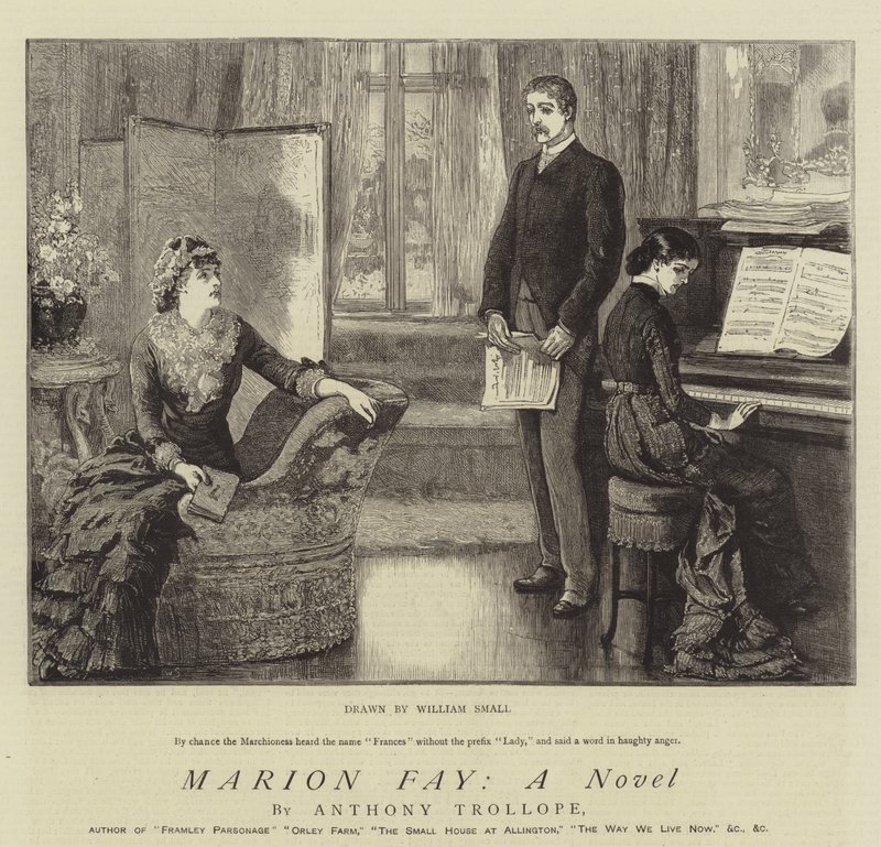 Marion Fay, romaani tekijältä William Small