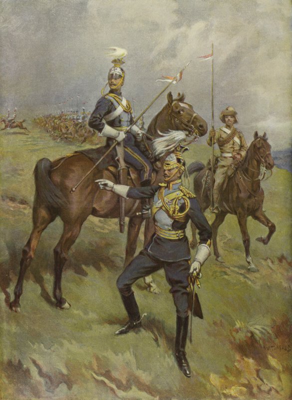 Brittiläiset 21. (Intian keisarinna) Lancersin sotilaat tekijältä William T. Maud