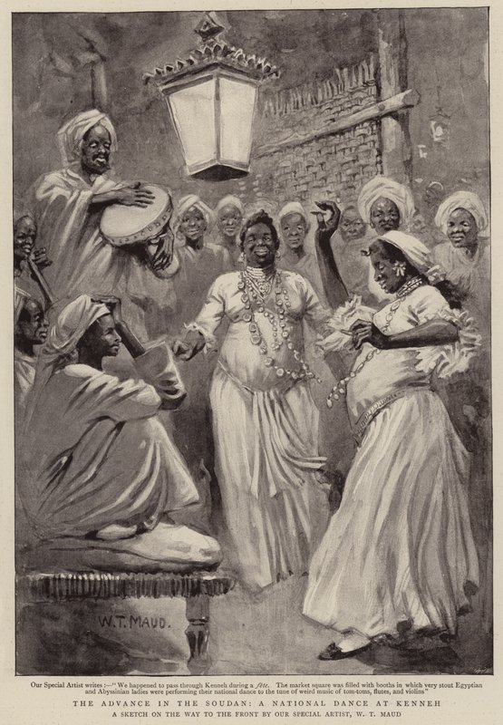 The Advance in the Soudan, kansallistanssi Kennehissä tekijältä William T. Maud