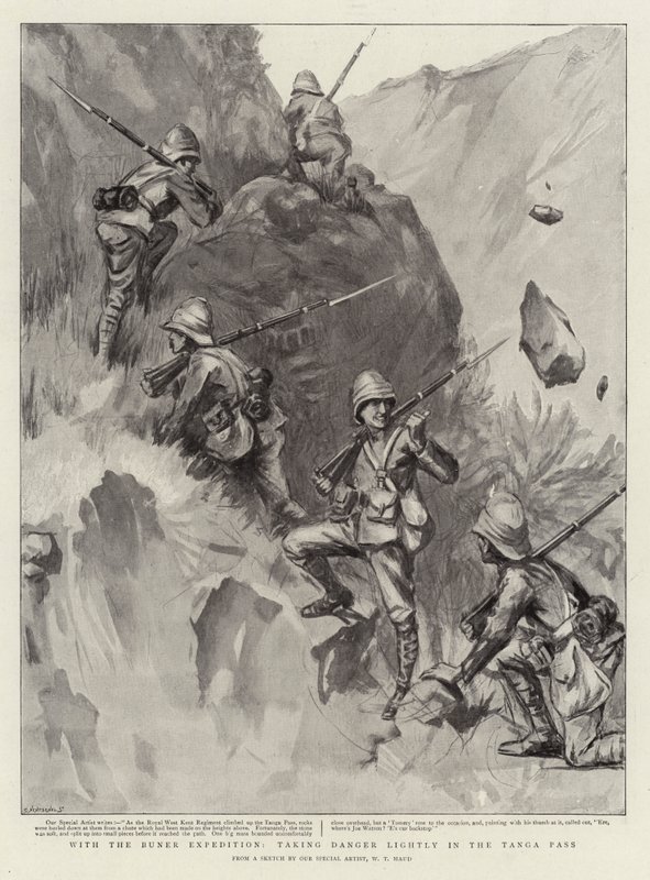 Buner Expeditionin kanssa ottamalla vaarat kevyesti Tanga Passissa tekijältä William T. Maud